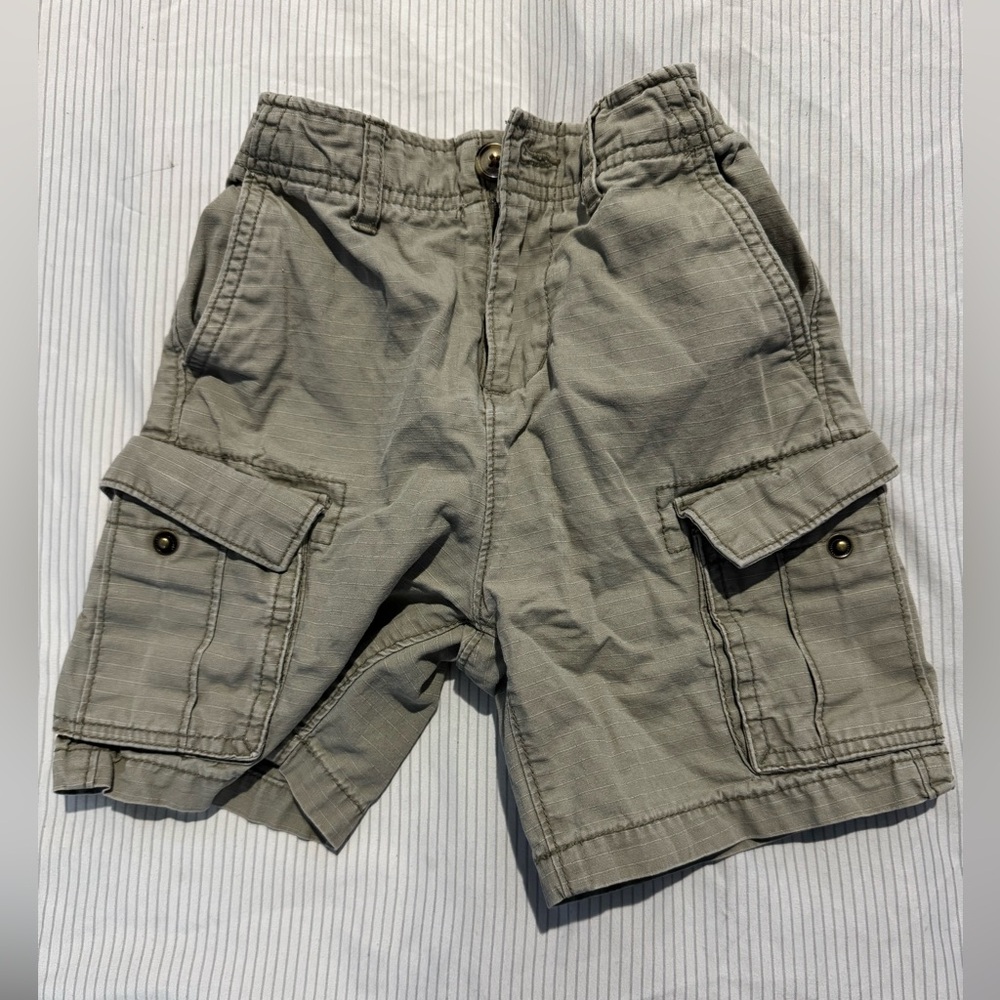 Old Navy Beige Straight-Leg Trousers